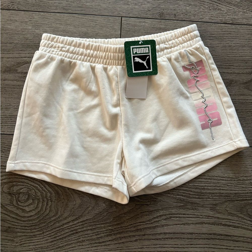 Puma girls embroided shorts - Picture 1 of 4